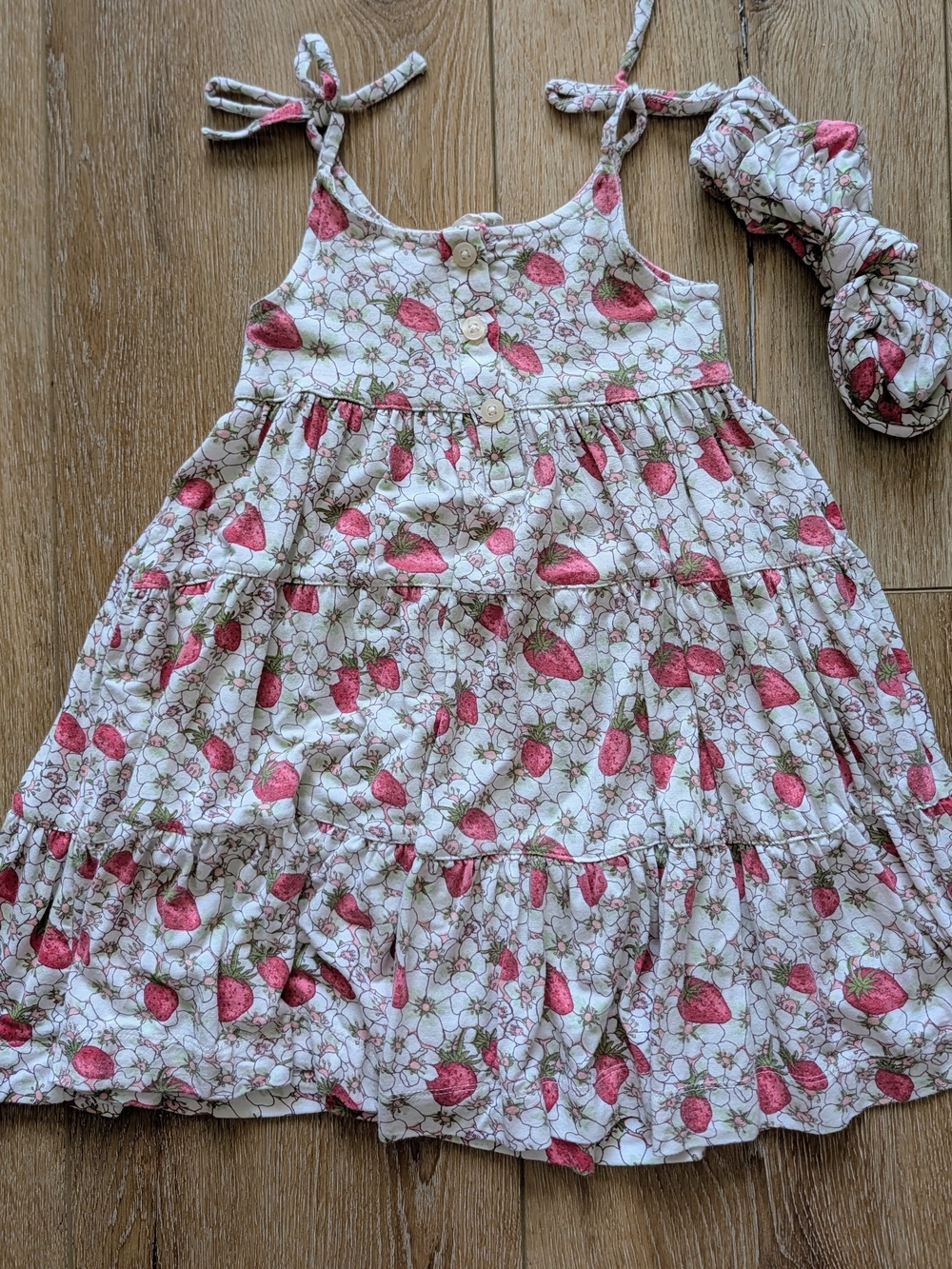 Kate Quinn Strawberries Prairie Dress